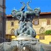 Fountain Of Florence paint by number