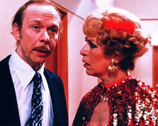 George And Mildred paint by number