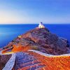 Greece Sifnos Church paint by number