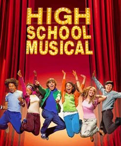 High School Musical Poster paint by number