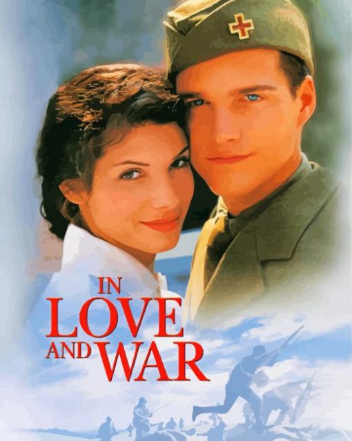In Love And War Poster paint by number