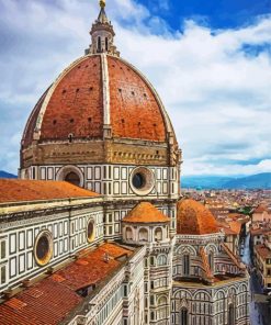 Italy Cathedral Of Santa Maria Del Fiore paint by number