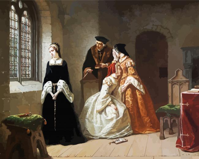 Lady Jane Grey paint by number