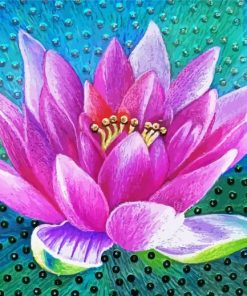 Lotus Blossom Art paint by number