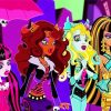 Monster High Characters paint by number