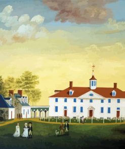 Mount Vernon Virginia paint by number