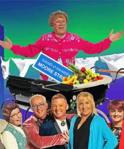 Mrs Browns Boys Poster paint by number