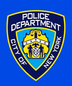 Nypd Logo paint by number