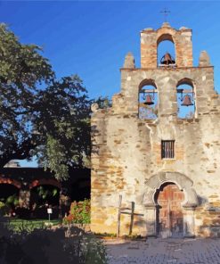 San Antonio Missions National Historical Park paint by number