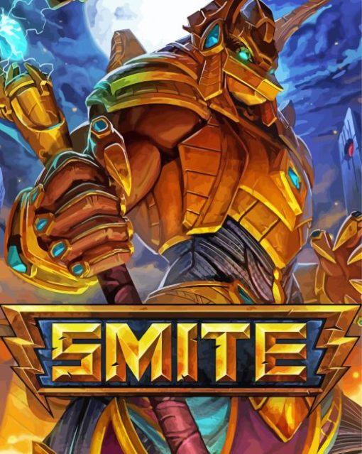 Smite Game paint by number