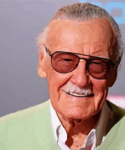 Stan Lee paint by number