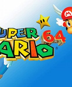 Super Mario 64 paint by number