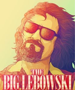 The Big Lebowski Poster paint by number