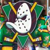 The Mighty Ducks Movie paint by number