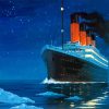 Titanic Ocean Liner Ship paint by number