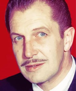 Vincent Price Actor paint by number