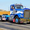 W924 Semi Truck paint by number