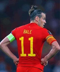 Gareth Bale Football Player paint by number