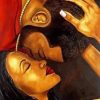 Black Couple paint by number