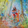 Mountain Bike paint by number