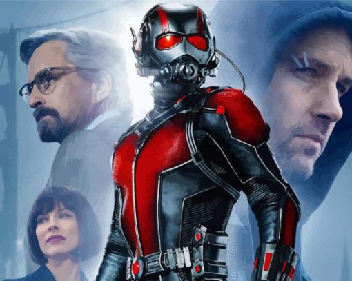 Ant Man Movie Characters paint by number