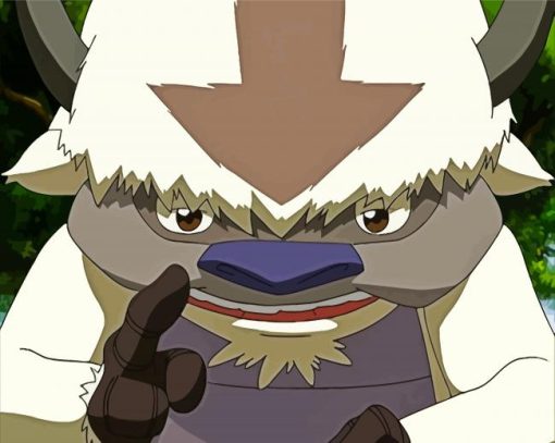 Appa Avatar paint by number
