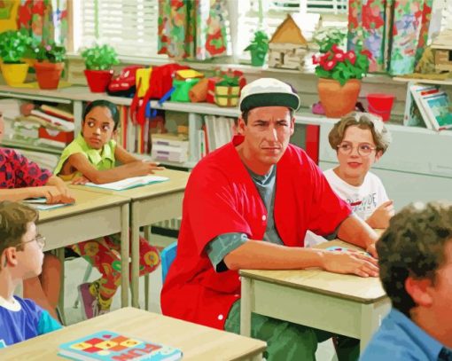 Billy Madison Characters paint by number