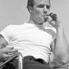 Black And White Actor Marlon Brando paint by number