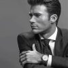 Black And White Scott Eastwood paint by number