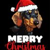 Christmas Daschund paint by number