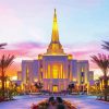 Gilbert Arizona Temple paint by number