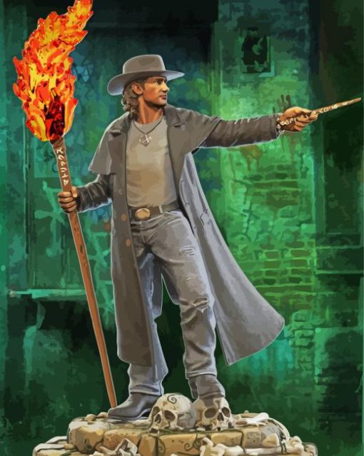 Harry The Dresden Files paint by number