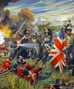 History British Army paint by number