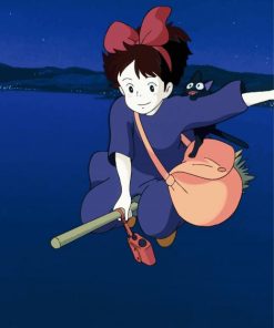 Kiki Delivery Service paint by number