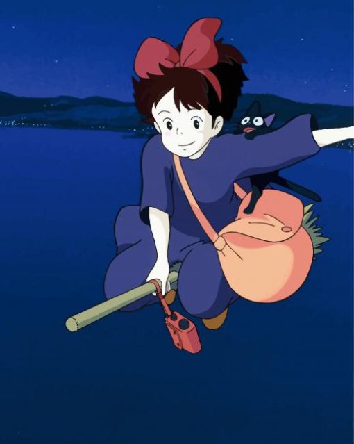 Kiki Delivery Service paint by number