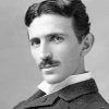 Nikola Tesla Black And White paint by number