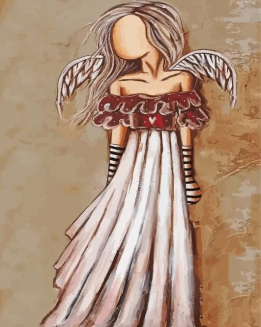 Rut Angel paint by number