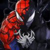 Spiderman Venom paint by number