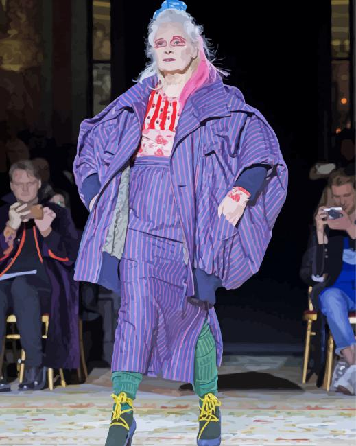 The Fashion Desighner Vivienne Westwood - Paint by Numbers ...