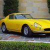 Yellow 66 Ferrari Car paint by number