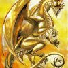 Golden Dragon paint by number