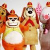 The Banana Splits paint by number