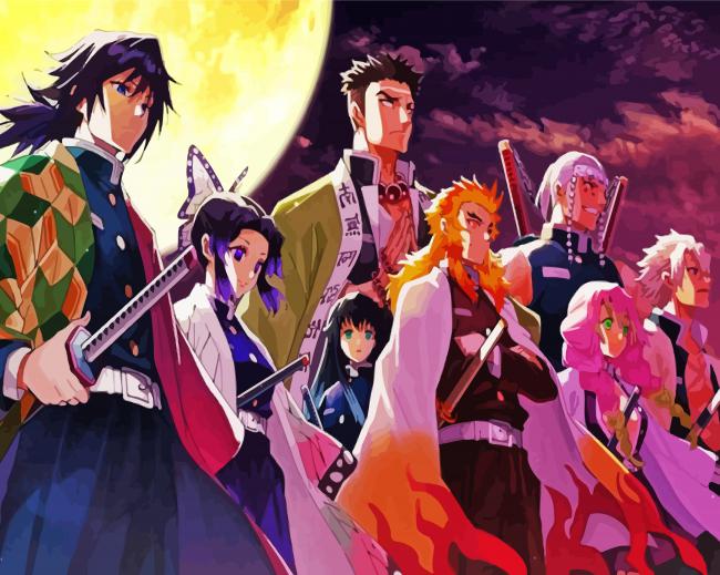 Sword Art Online Anime Paint By Numbers - BestPaintByNumbers.shop