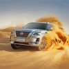 Nissan Patrol In The Desert paint by number