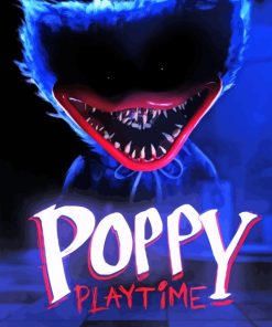 Poppy Playtime Game Poster paint by number