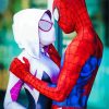 Spider Man And Spider Gwen paint by number