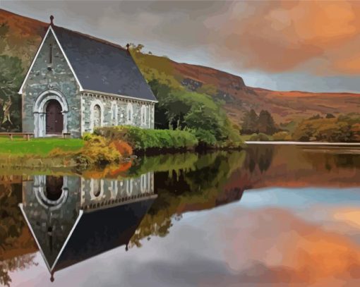 St Finbarrs Oratory paint by number
