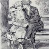The Questionnaire By Charles Dana Gibson paint by number