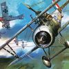 World War Dogfight paint by number