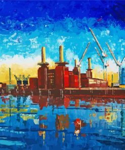 Battersea Power Station paint by number